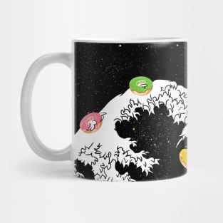 The great doughnut wave off Kanagawa Mug